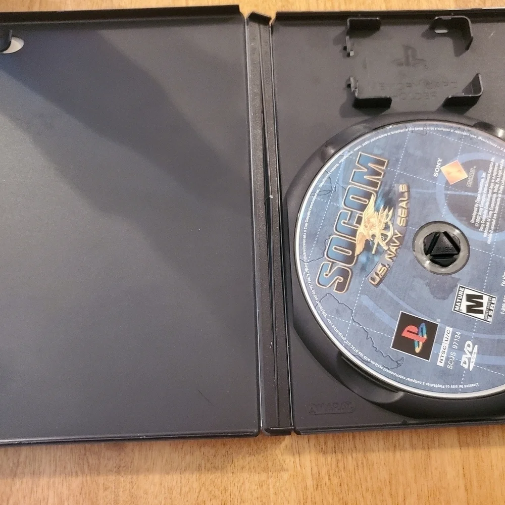 Socom - US NAVY SEALS-Sony PlayStation 2 Game & Socom II Disc Only Game Ps2